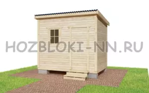Хозблок 3х2м имитация бруса