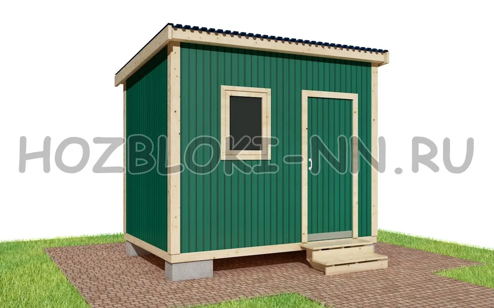 07 Хозблок 3х2м профлист