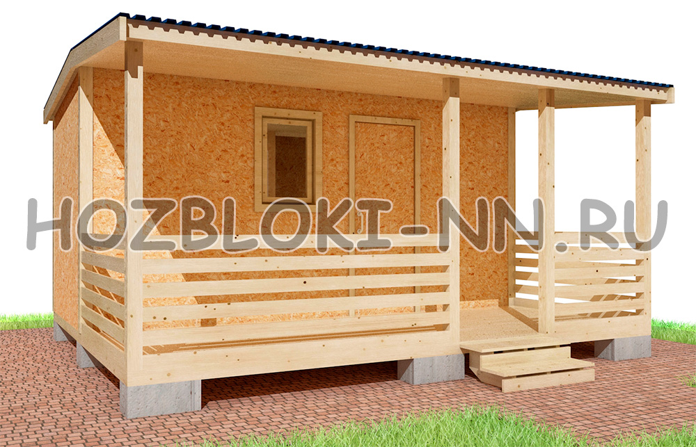 10-Хозблок-OSB-С-верандой