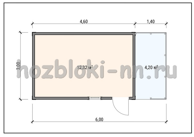 11-планировка-хозблока-6x3m