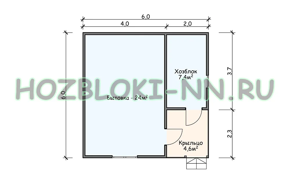 16-Планировка-деревянной-бытовки-6х6м