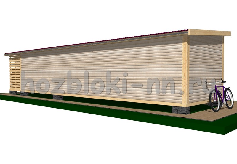 75 хозблок 12х3